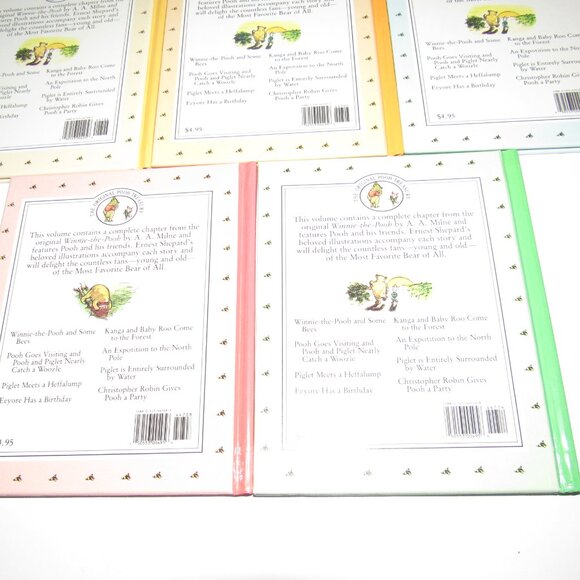 The Original Winnie-the-Pooh Treasury Boxed Set 8 Hardcover Books by A.A. Milne - Picture 3 of 4